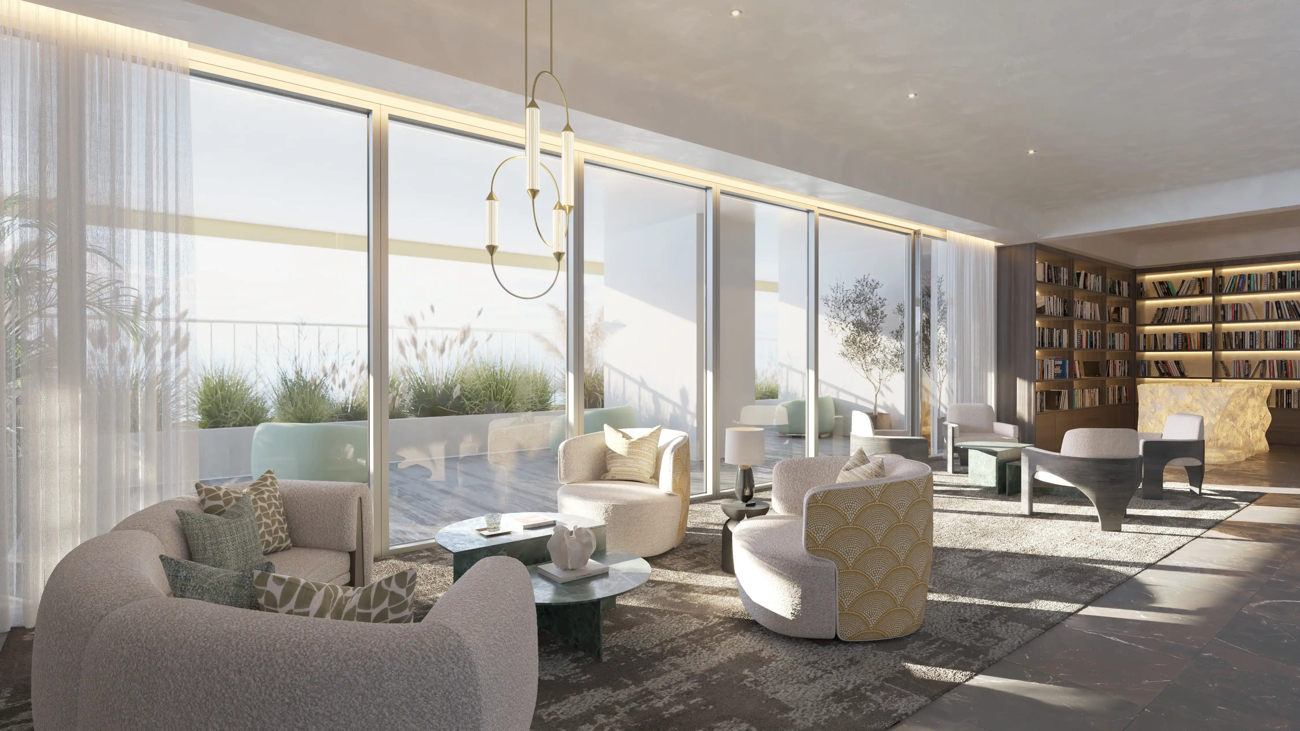 Luxury lounge and seating